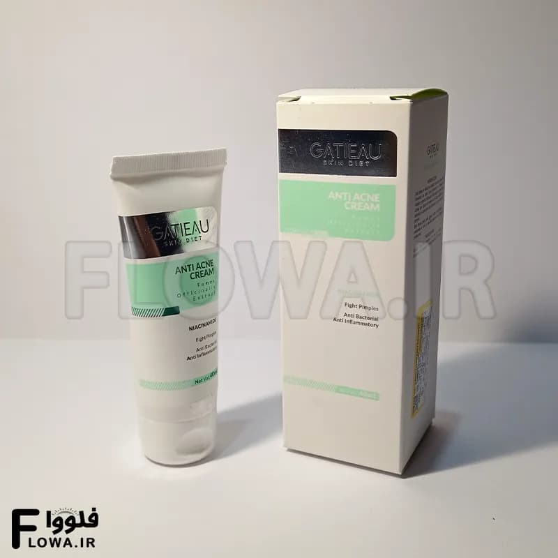 کرم ژل آنتی‌ آکنه گاتیو (ژل کرم چهار کاره ضد جوش و ضد لک) 40mil — تصویر ۸