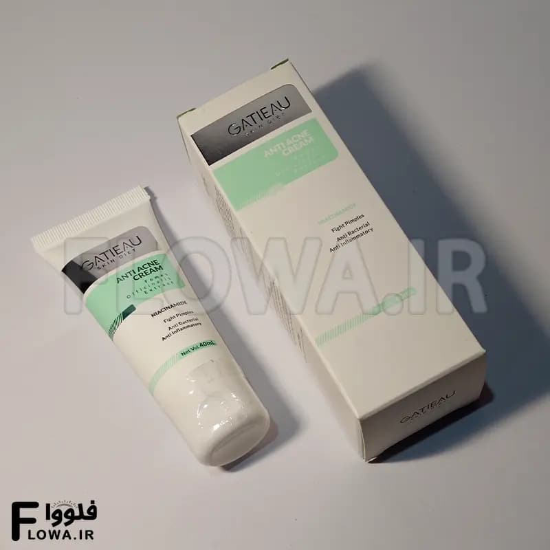 کرم ژل آنتی‌ آکنه گاتیو (ژل کرم چهار کاره ضد جوش و ضد لک) 40mil — تصویر ۵