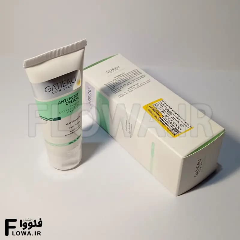 کرم ژل آنتی‌ آکنه گاتیو (ژل کرم چهار کاره ضد جوش و ضد لک) 40mil — تصویر ۳