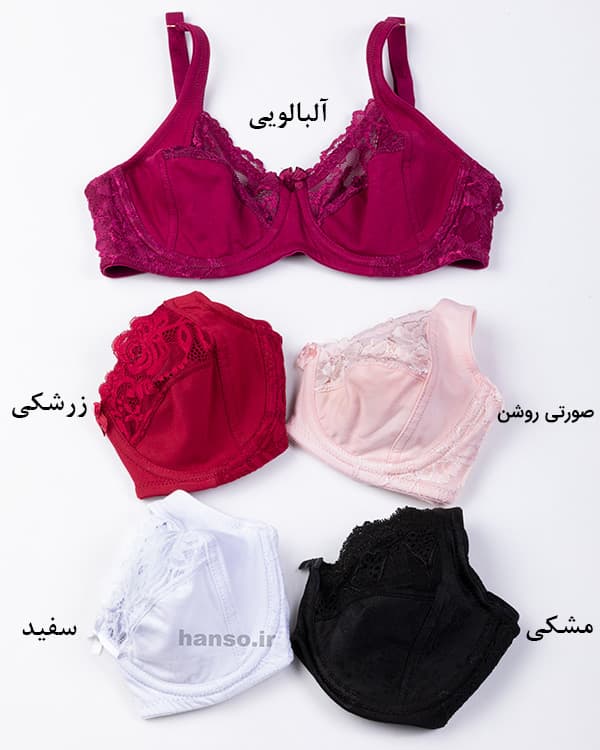 سوتین نخ و دانتل فنردار ایزابلا کد 515 — تصویر ۵