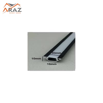 پروفیل لاین نوری کنج کد 4 [کنج بین کناف و MDF] — تصویر ۲