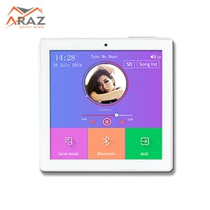 پنل موسیقی مدل JX86E اندرویدی دیواری — تصویر ۲