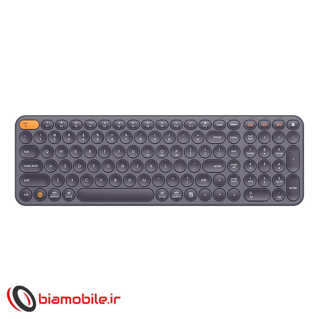 کیبورد بی سیم باسئوس سری tri mode مدل k01b