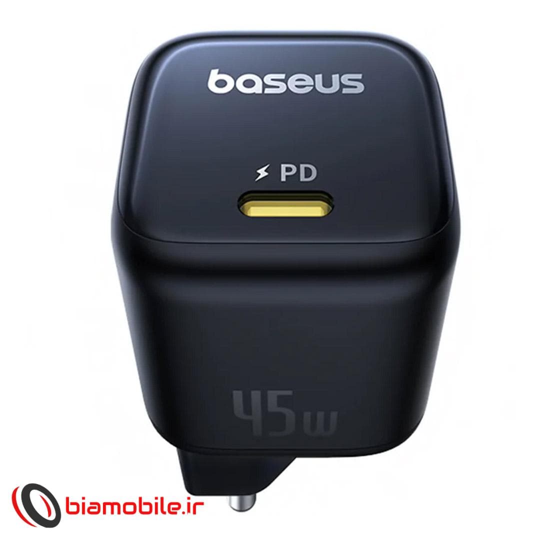 شارژر دیواری 45 وات بیسوس PicoGo GaN