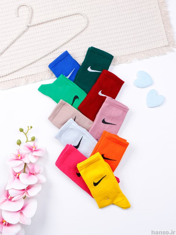 جوراب ساقدار کش انگلیسی نایک nike کد 1001