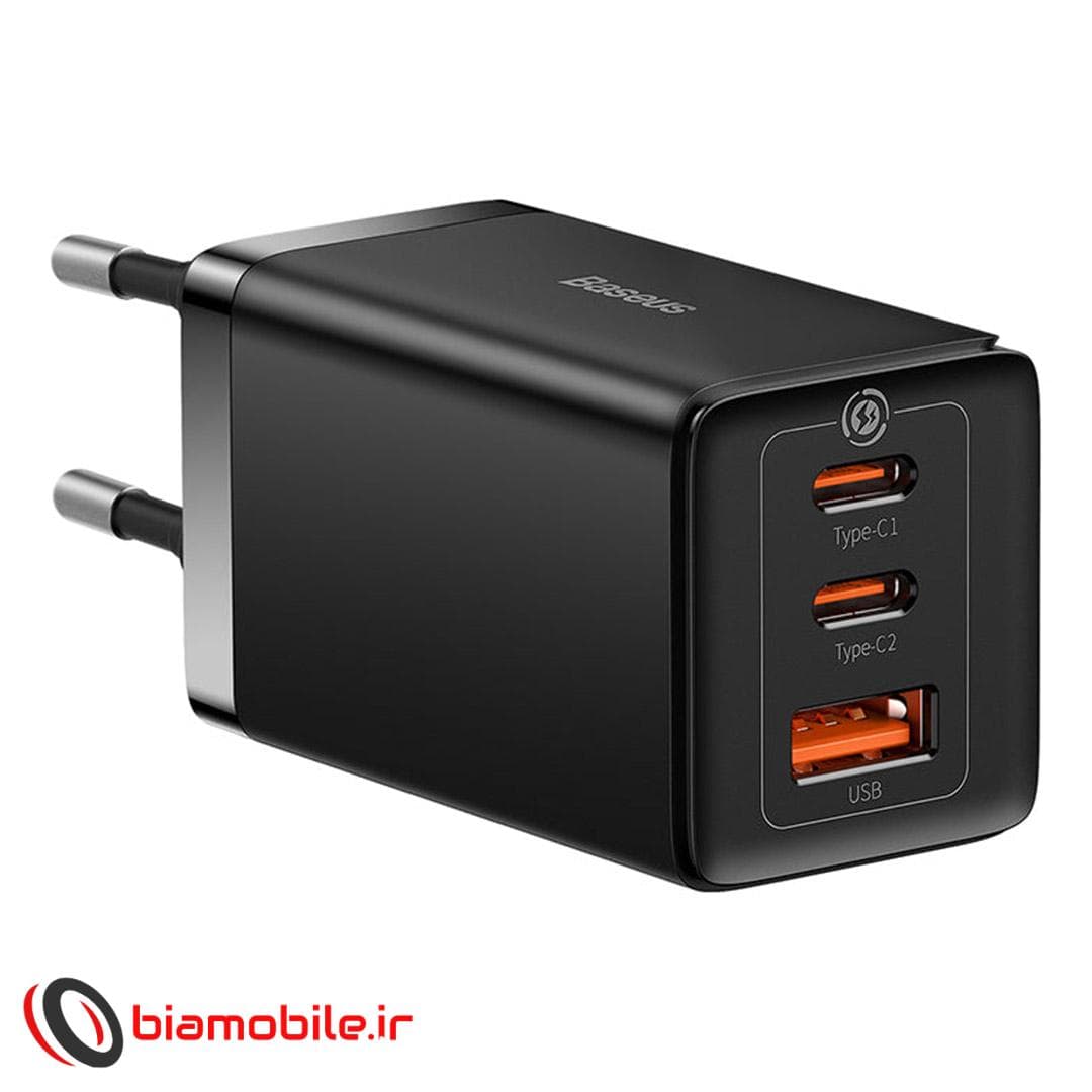شارژر دیواری 65 وات بیسوس GaN 5 Pro