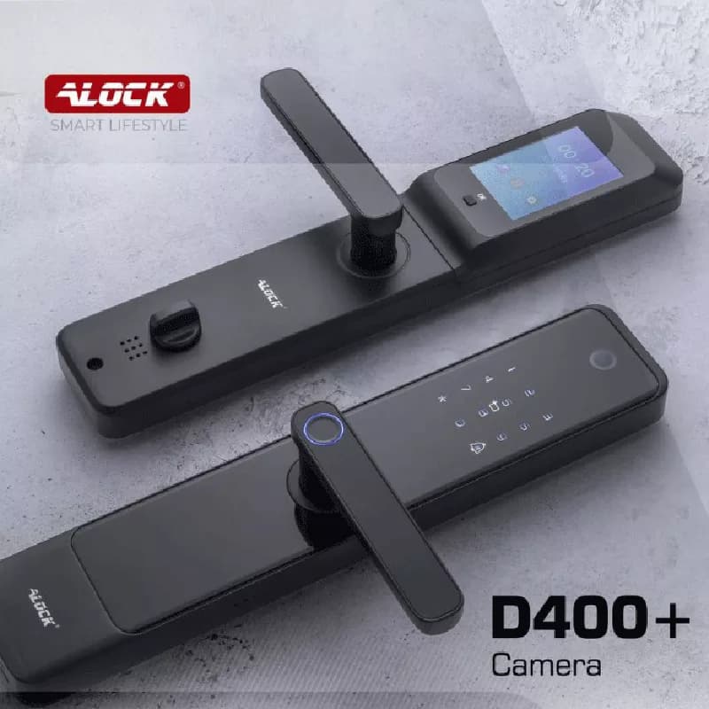 دستگیره هوشمند اثرانگشتی ایلاک مدل +D400 — تصویر ۵