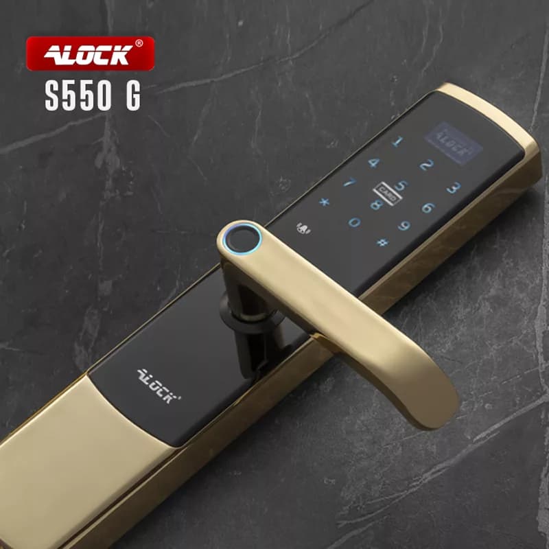 دستگیره هوشمند اثرانگشتی ایلاک مدل S550 — تصویر ۶