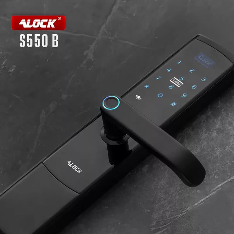 دستگیره هوشمند اثرانگشتی ایلاک مدل S550 — تصویر ۴