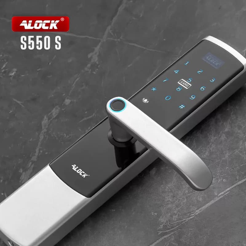 دستگیره هوشمند اثرانگشتی ایلاک مدل S550 — تصویر ۸