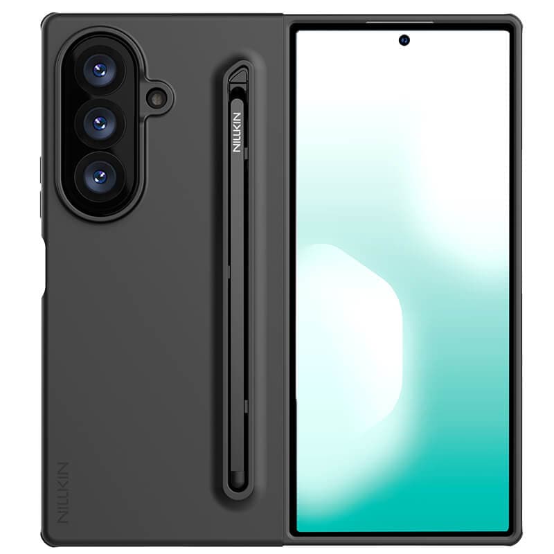قاب سیلیکونی با قلم نیلکین مدل flex pure گوشی سامسونگ z fold8 ultra