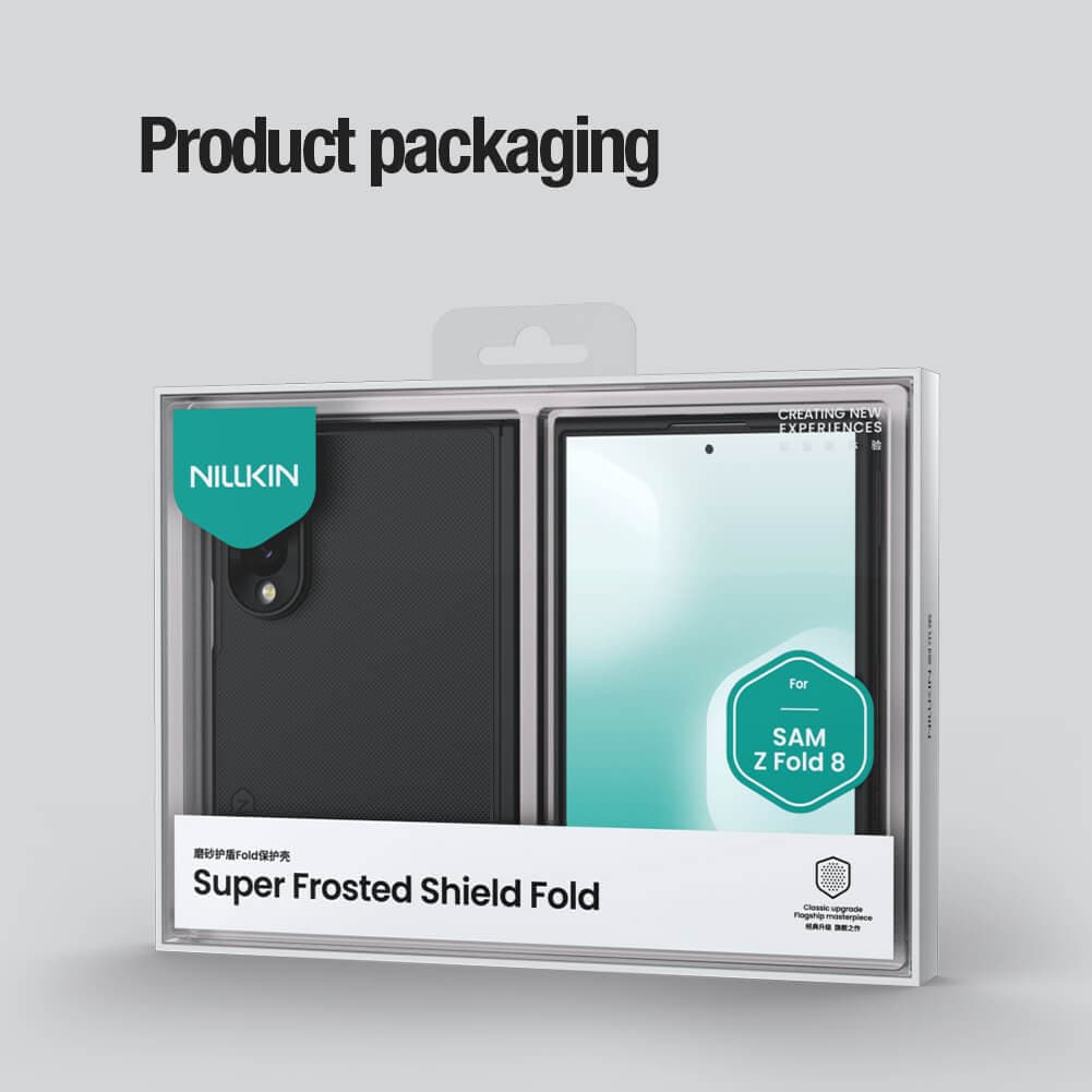 قاب نیلکین مدل Frosted fold گوشی سامسونگ Z Fold8 — تصویر ۶