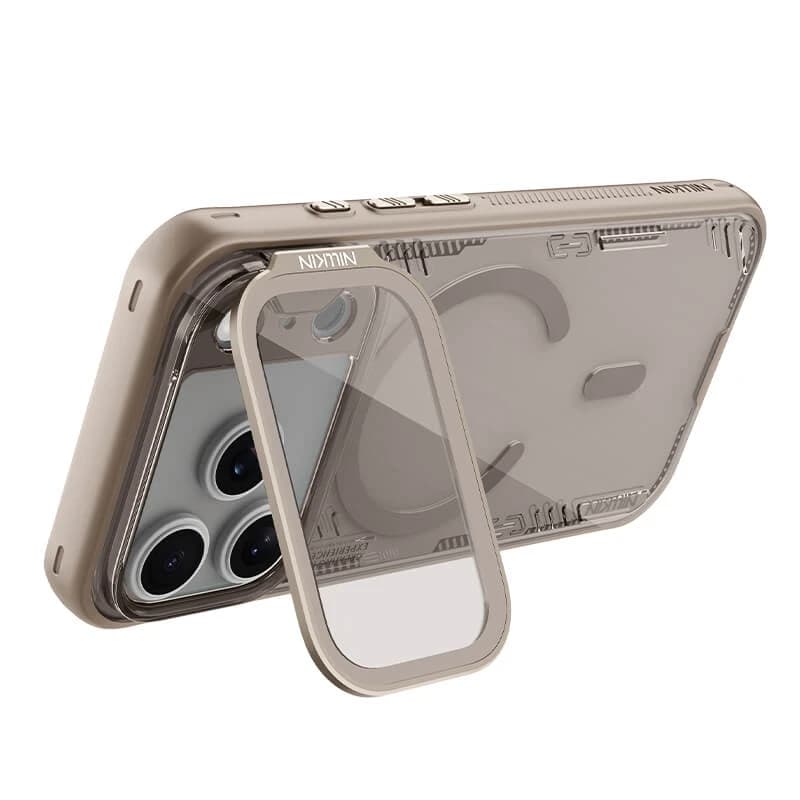 قاب شفاف نیلکین مدل Iceblade prop مگنتیک گوشی آیفون 18pro — تصویر ۵