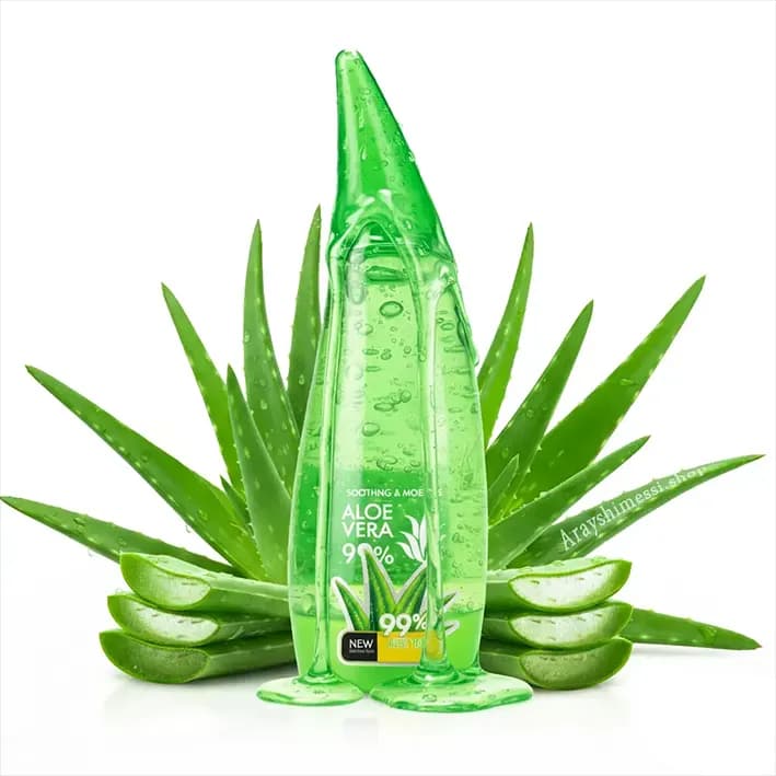 ژل شاخکی آلوئه ورا | آبرسان قوی پوست حجم 250ml