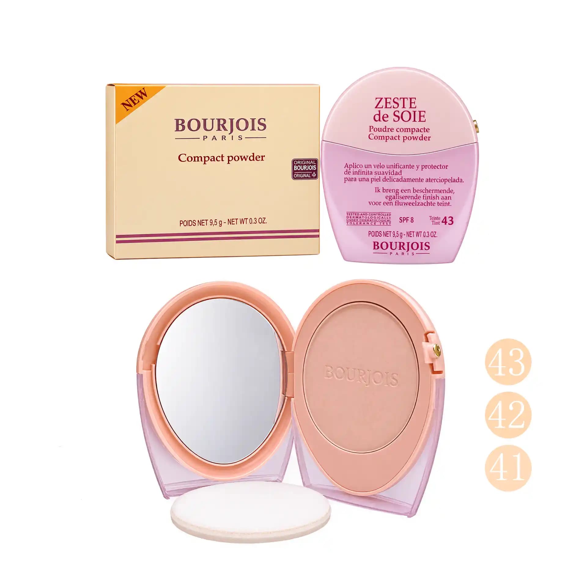 پنکک بورجویس Bourjois | ایجاد پوستی صاف، یکدست و مات