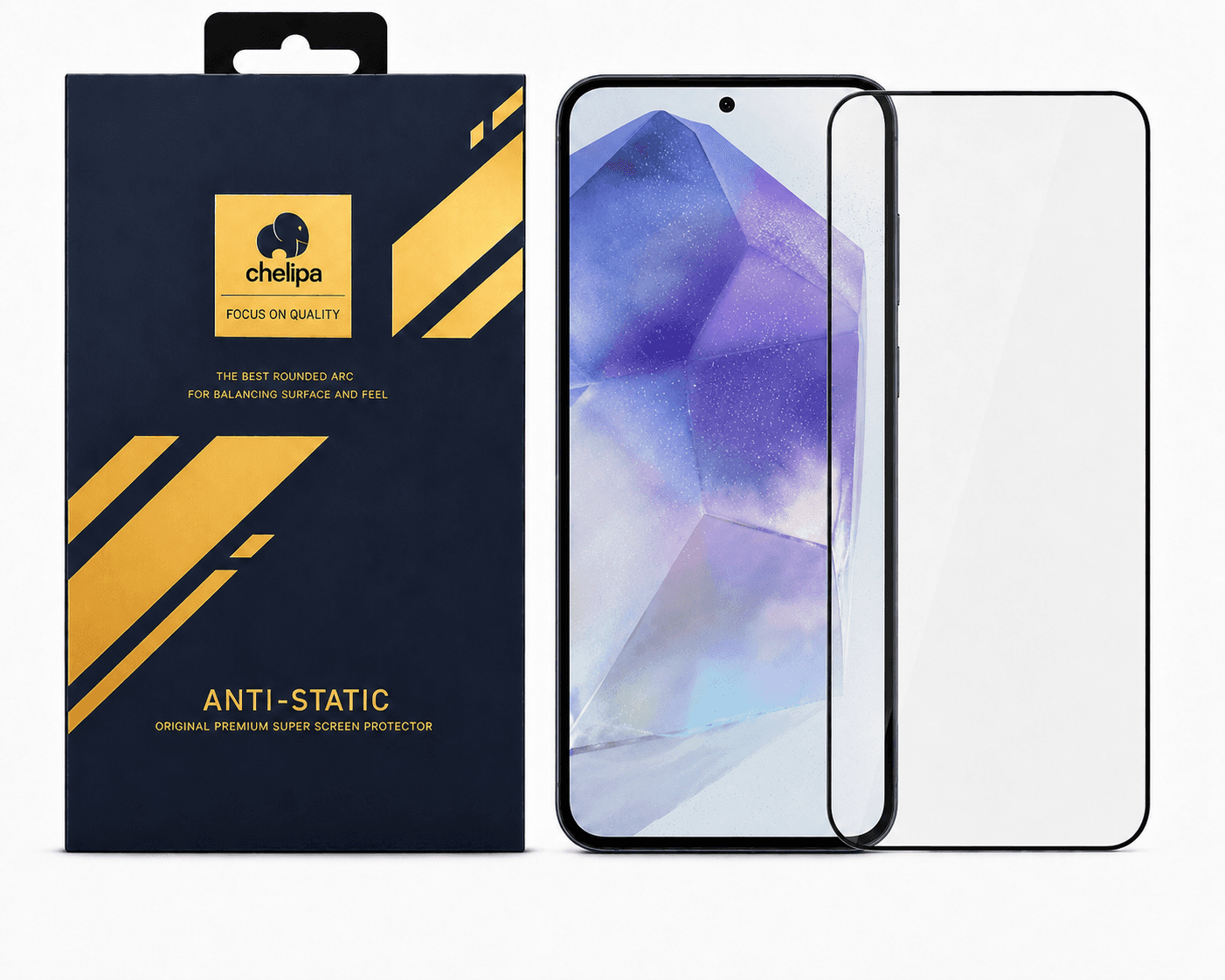 گلس محافظ صفحه چلیپا مدل Samsung A37