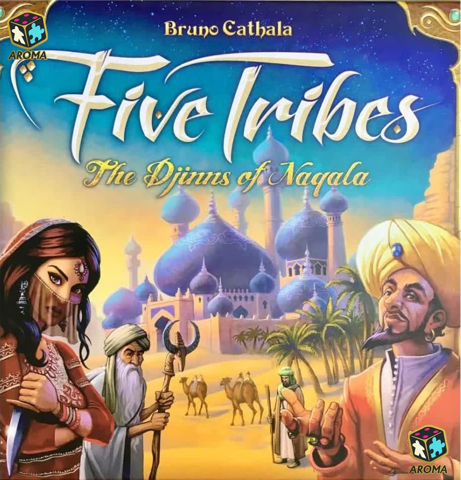 بازی ایرانی پنج قبیله Five Tribes | فایو تریبس — تصویر ۲