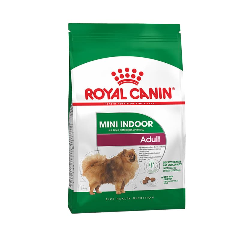 غذای خشک سگ نژاد کوچک رویال کنین Royal Canin Mini Indoor Adult وزن 1.5 کیلوگرم