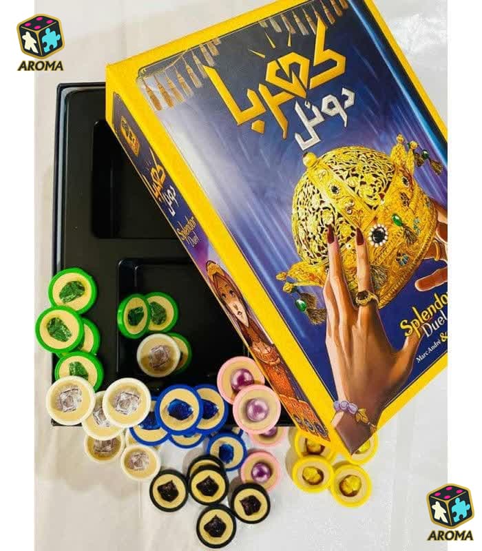 بازی فکری کهربا دوئل | Splendor Duel — تصویر ۳