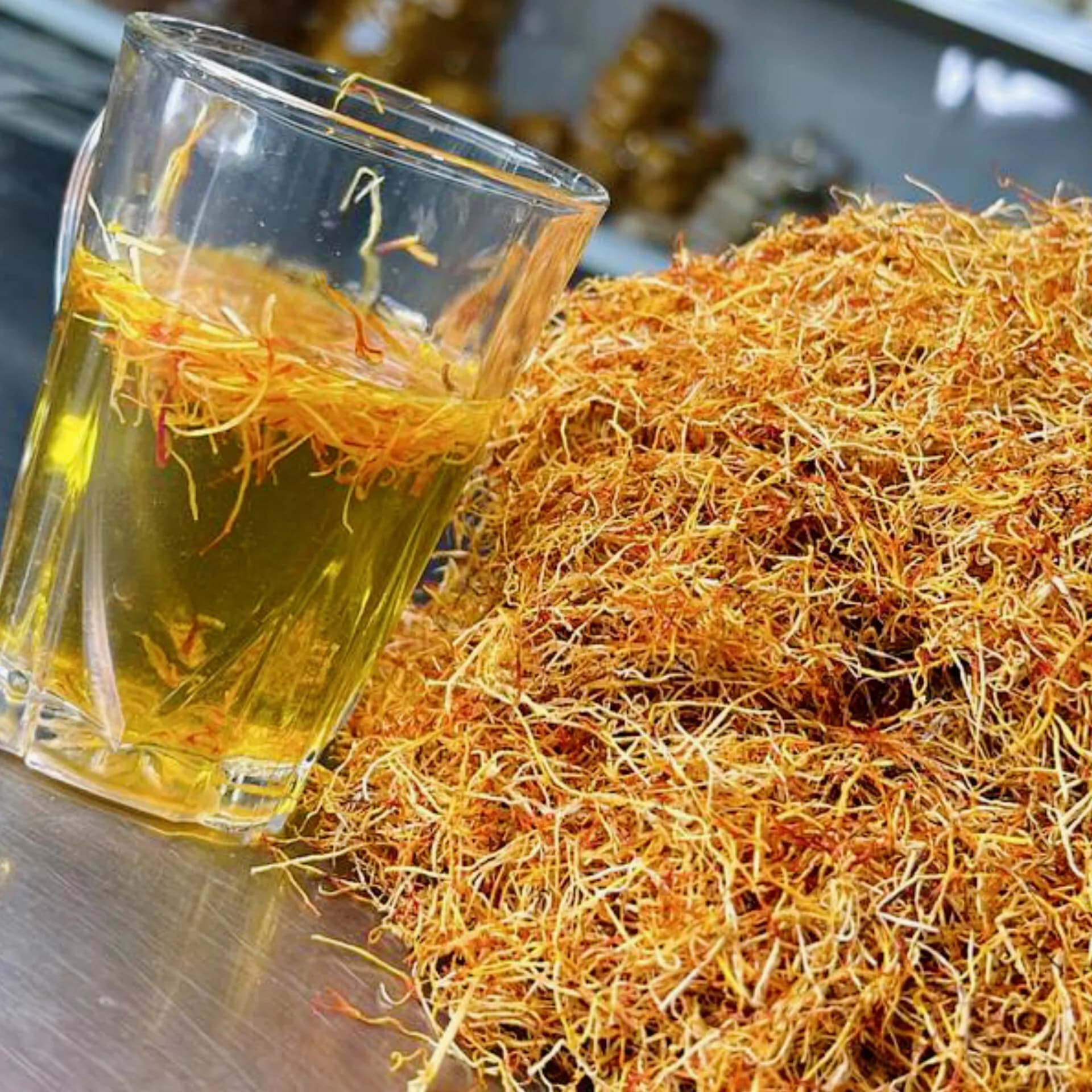 ریشه زعفران دمنوشی – 4.608 گرم