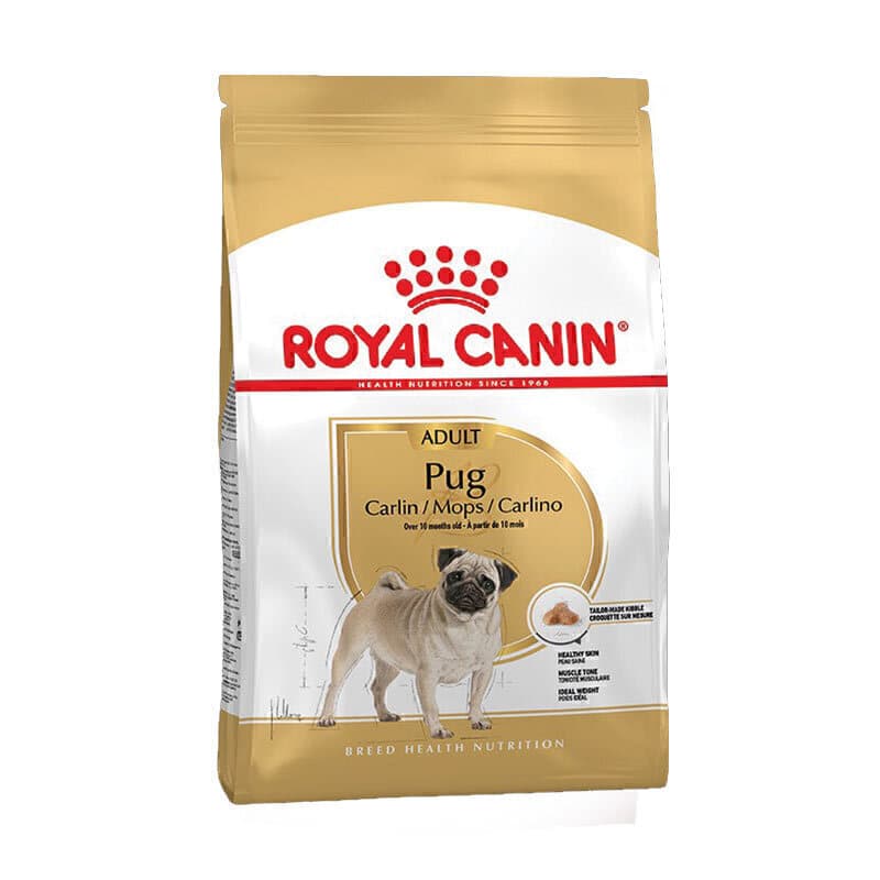 غذای خشک سگ نژاد پاگ رویال کنین Royal Canin Adult Pug وزن 1.5 کیلوگرم