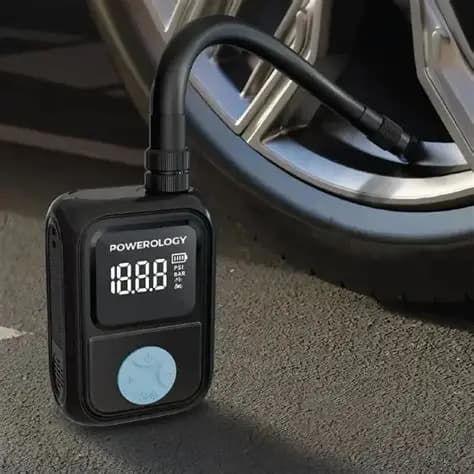 پمپ باد پاورولوژی Powerology Tire Inflator PSM018 — تصویر ۲