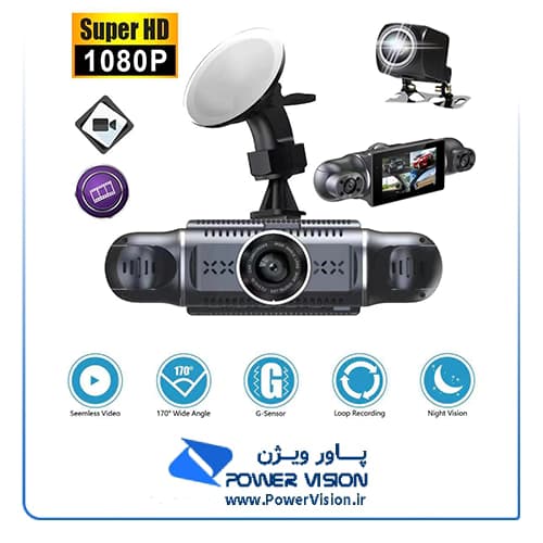 دوربین ثبت وقایع 4 دوربین مدل w2 pro کیفیت 1080 — تصویر ۴