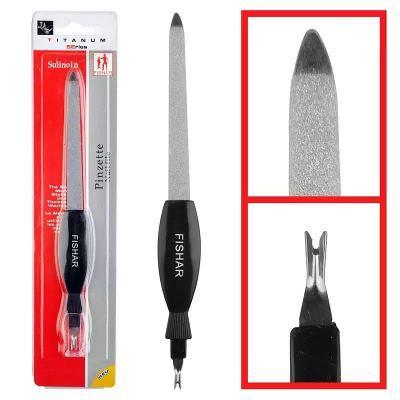 سوهان ناخن دورگیر دار فیشار FISHAR کد A01