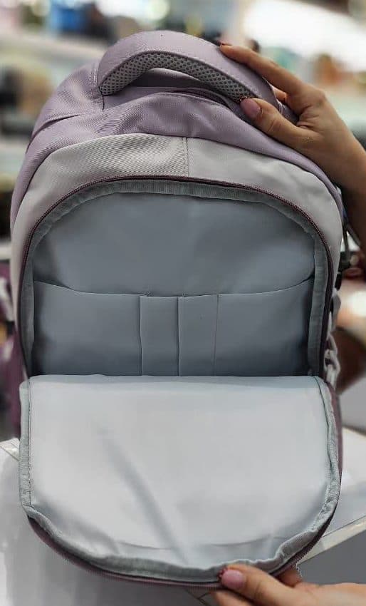 کوله پشتی اسپرت دخترانه کتان Qisemao 2398 — تصویر ۸