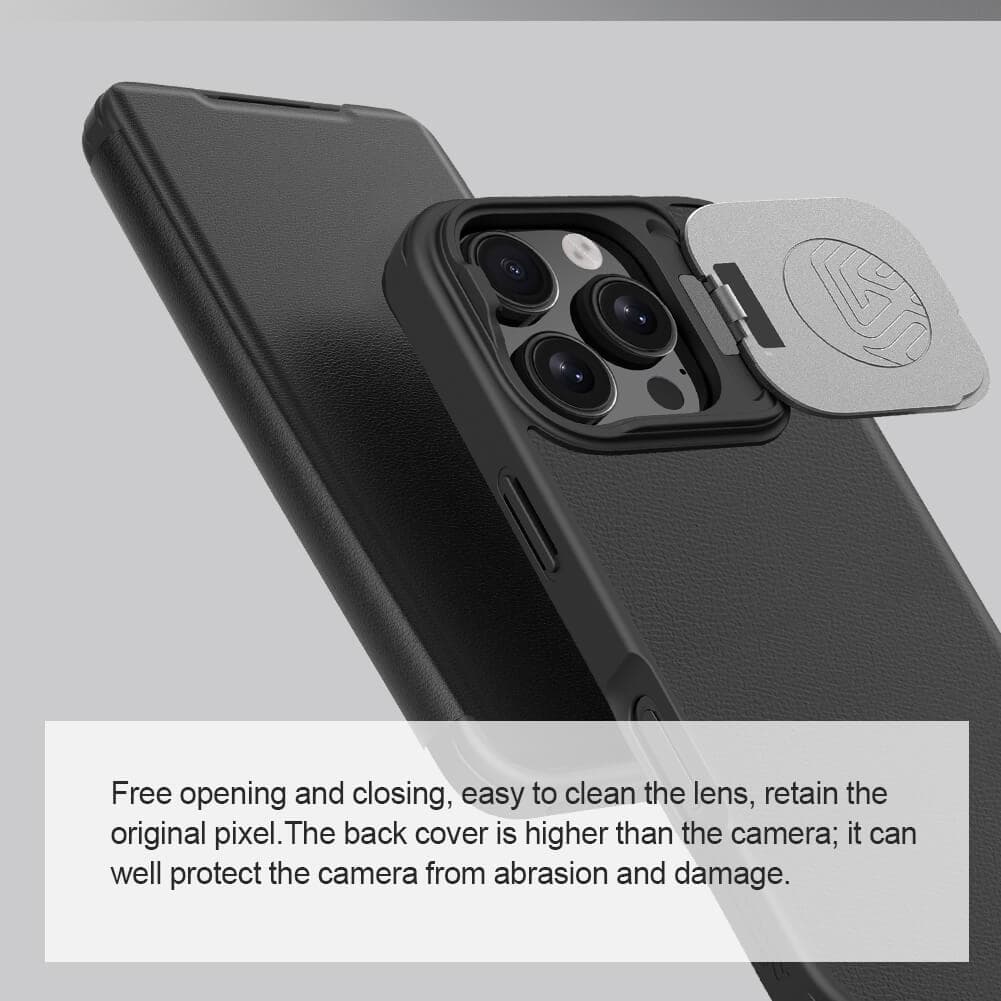 کیف نیلکین مدل Qin prop گوشی آیفون 16pro — تصویر ۳