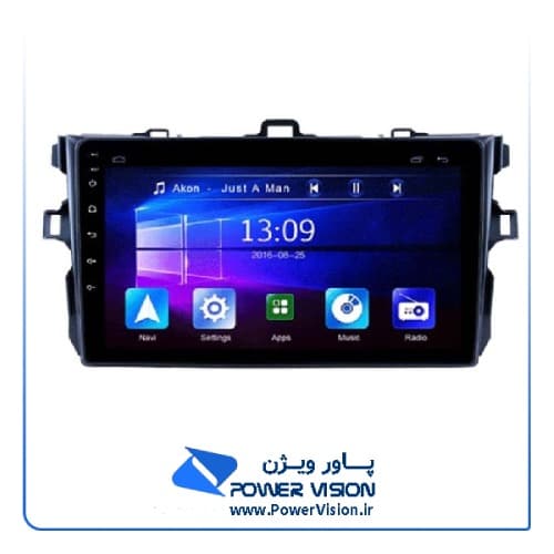 مانیتور فابریک کرولا 2009 اسمارت