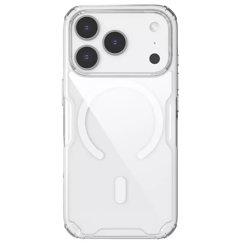 قاب نیلکین مدل nature TPU pro مگنتیک گوشی آیفون 17 pro