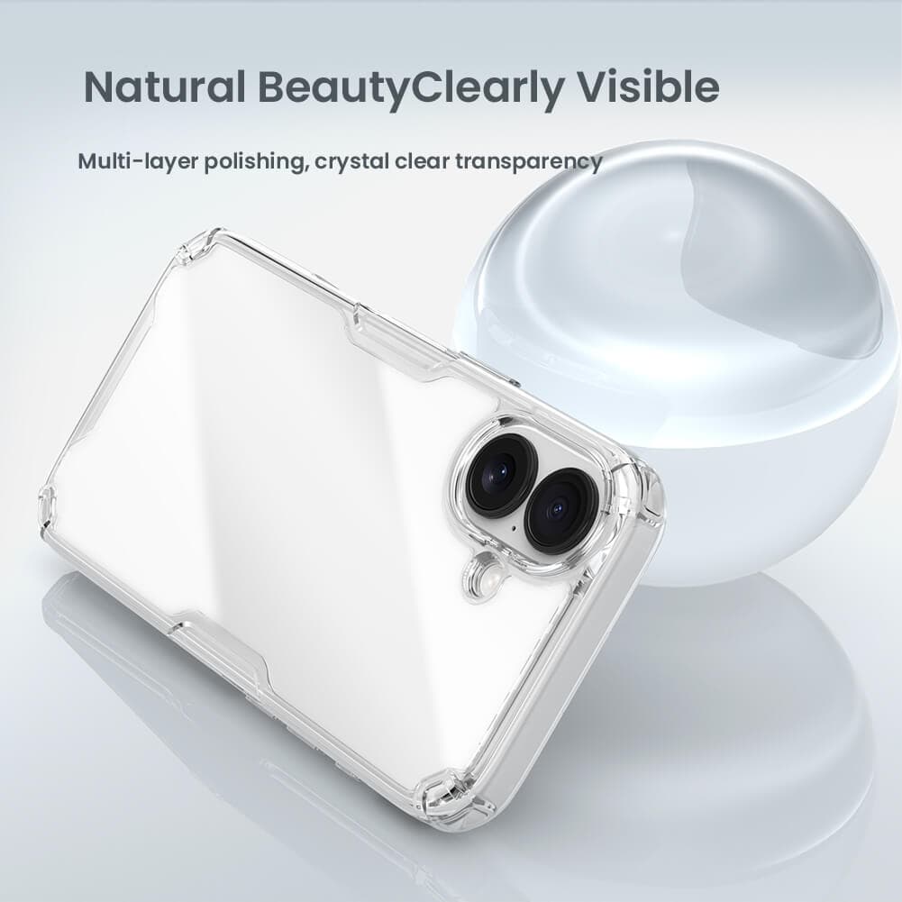 قاب نیلکین مدل nature TPU pro گوشی آیفون 17 — تصویر ۷