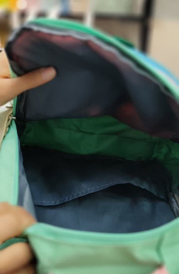 کوله مهد کودک وارداتی توت فرنگی — تصویر ۶