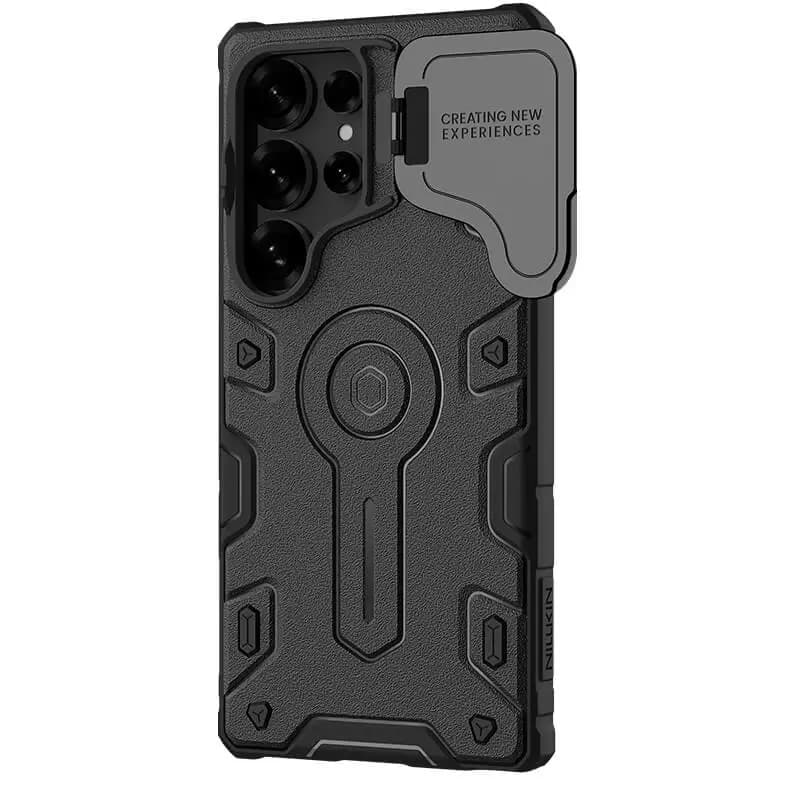 قاب ضد ضربه نیلکین مدل camshield armor prop مگنتیک سامسونگ S25 ultra