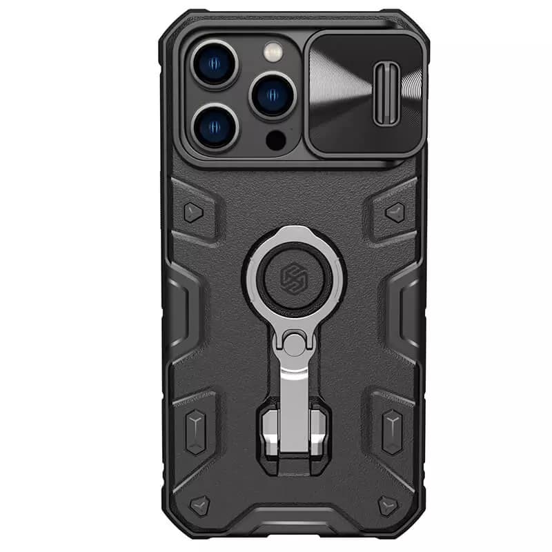 قاب ضد ضربه نیلکین مدل camshield armor pro گوشی iphone 14 pro max