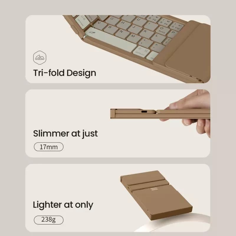 کیبورد تاشو نیلکین مدل Nillkin Cube Pocket — تصویر ۳