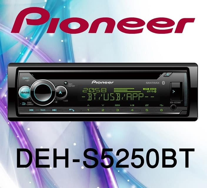 Pioneer DEH-S5250BT راديوپخش پايونير ۵۲۵۰ — تصویر ۳