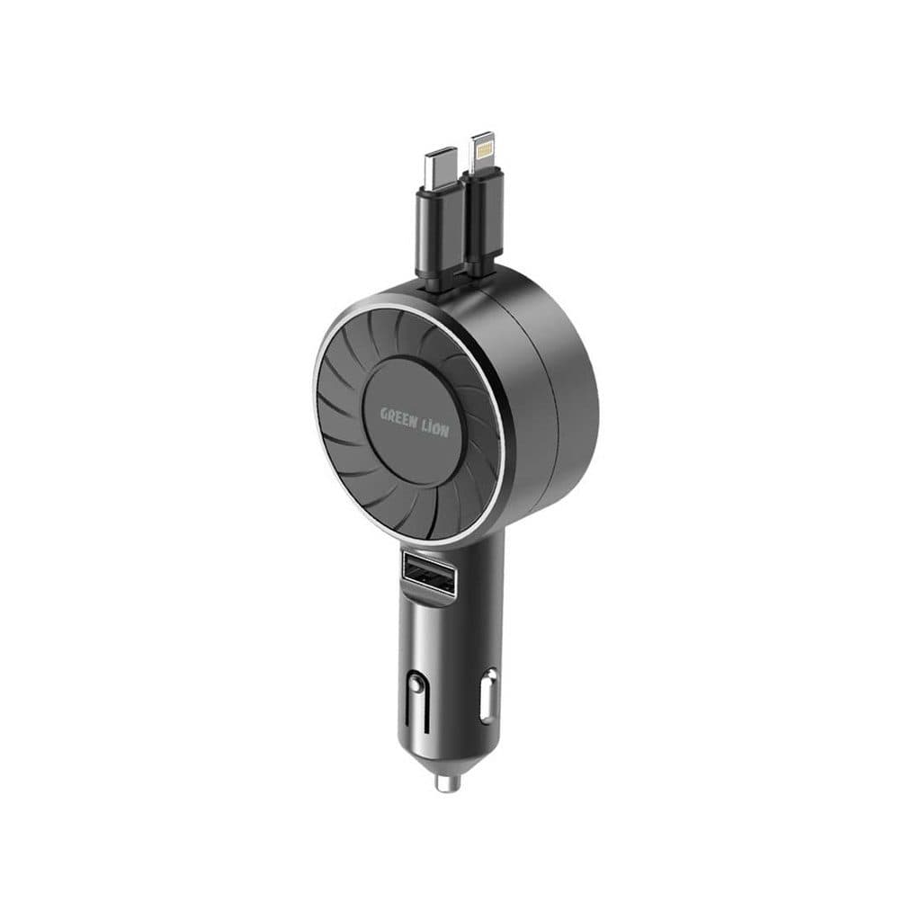 شارژر فندکی گرین لاین مدل Telescopic 50W