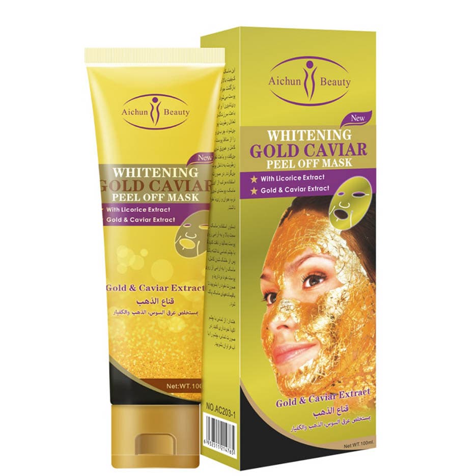 ماسک خاویار طلایی ایچون بیوتی حجم 120 میلی لیتر