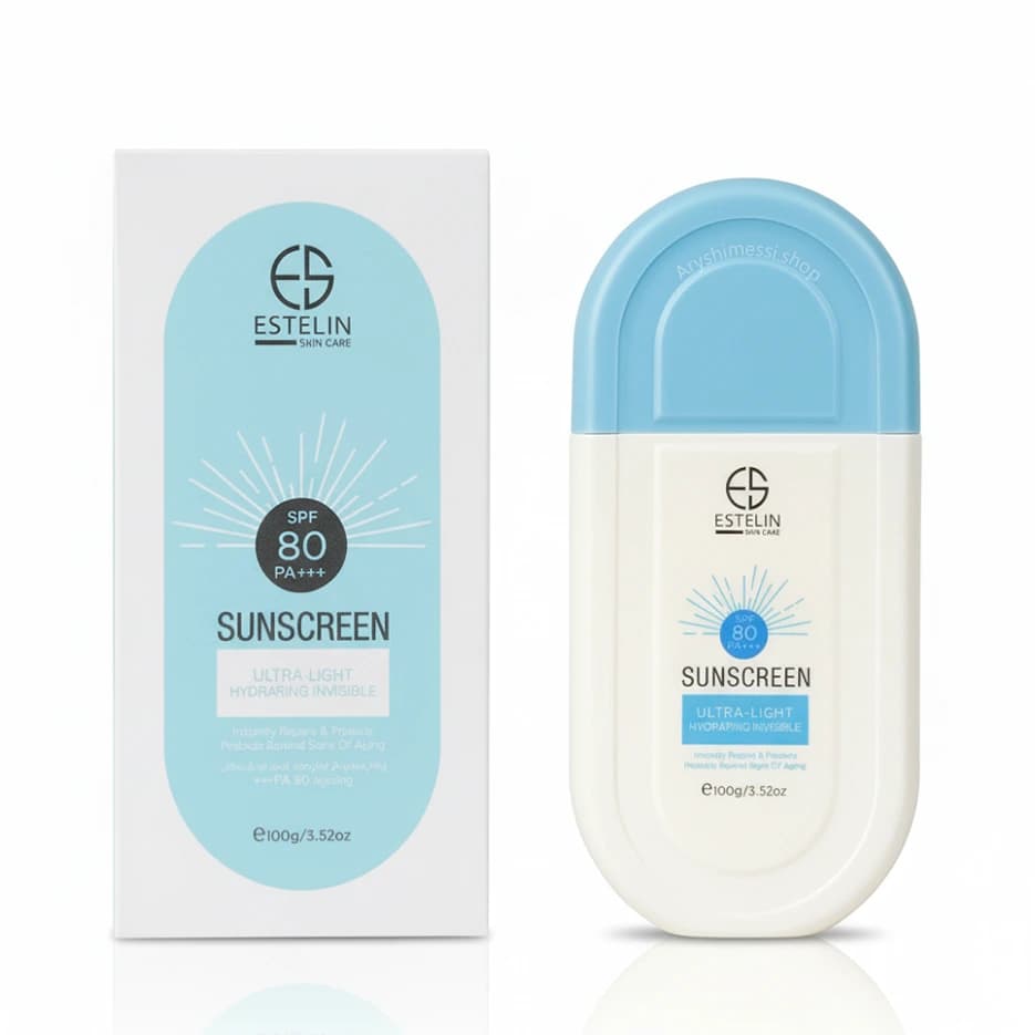 کرم ضد آفتاب استلین Estelin با SPF80 حجم 100ml — تصویر ۲