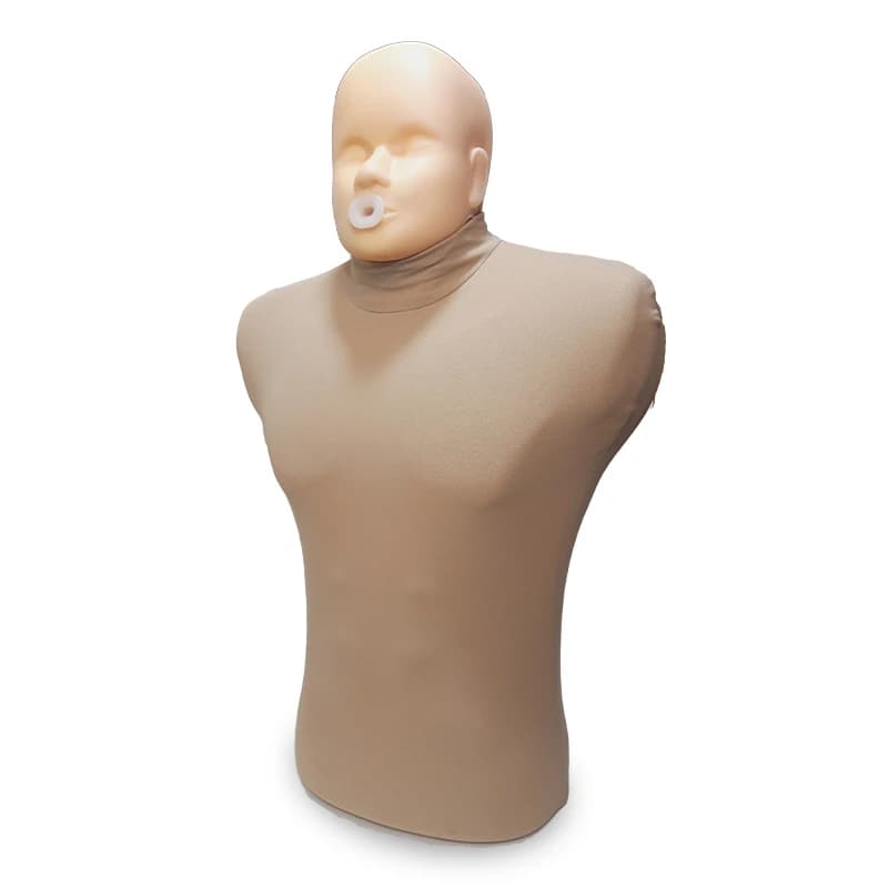 مولاژ احیای قلبی ریوی CPR و تنفس مصنوعی بزرگسالان مدل پایه — تصویر ۳