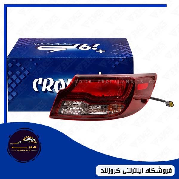 چراغ خطر شاهین روی بدنه برند کروز