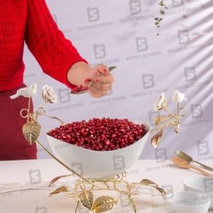 کشکول کوچک گل و پرنده کد 6002
