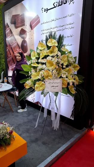 تاج گل برای انتصاب و ترفیع شغلی 422 — تصویر ۳