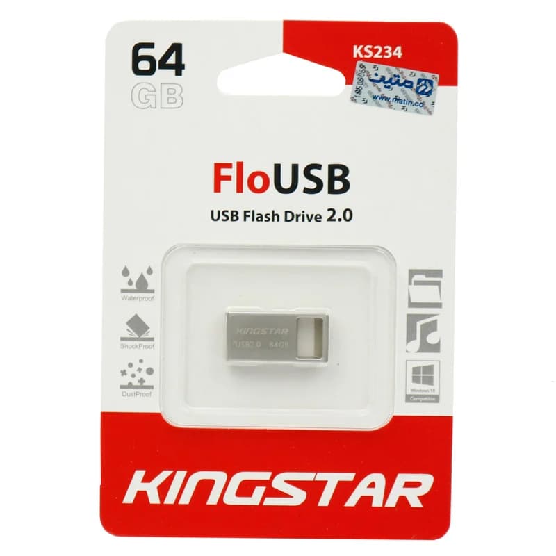 فلش 64 گیگ کینگ استار KingStar Flo KS234 — تصویر ۳