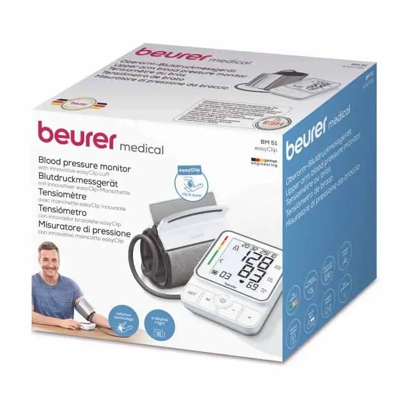 دستگاه فشارسنج دیجیتال بازویی بیورر مدل BM51 — تصویر ۵