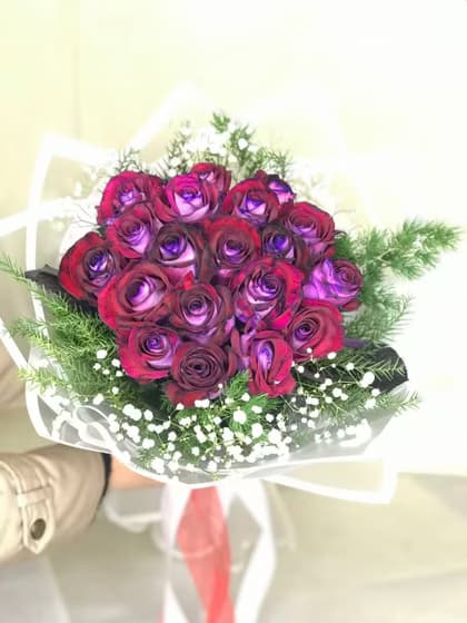 دسته گل رز هلندی طرح شهرزاد کد 506