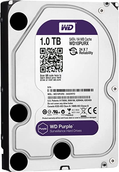 WD Purple 1TB Surveillance WD10PURZ — تصویر ۳