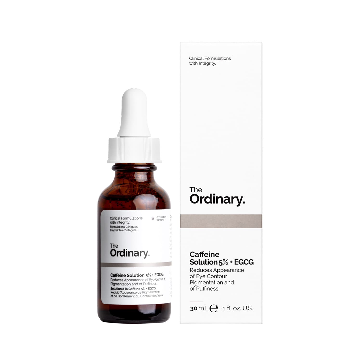 سرم دور چشم اوردینری مدل Caffeine Solution 5%